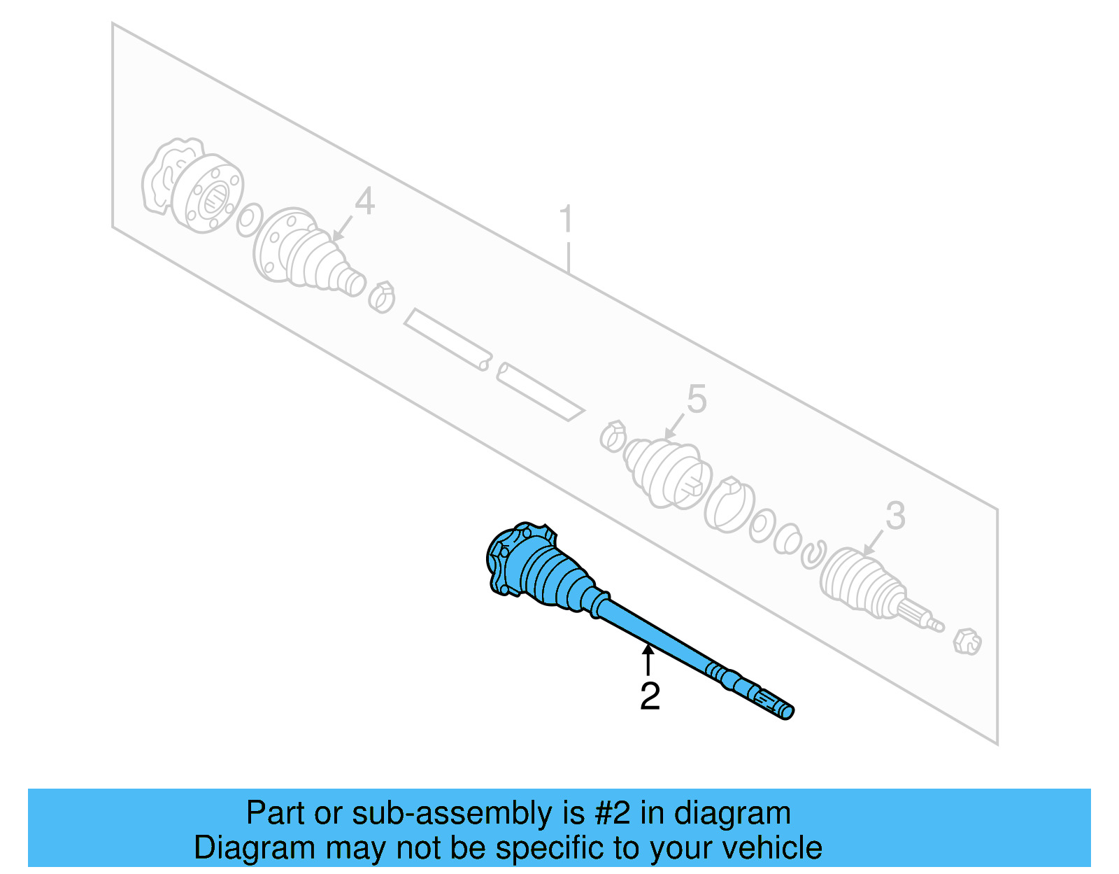 Cv Joint Kit 8N0-498-103-X - View 4