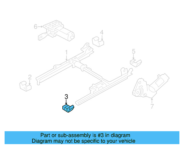 Track End Cover 8P0-881-348-B-01C