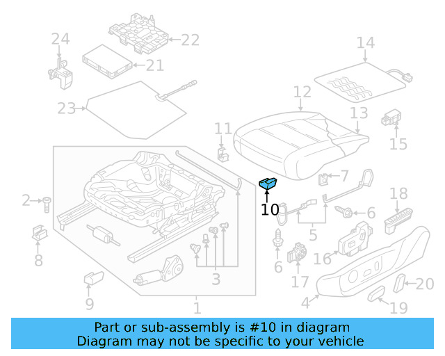 Track End Cover 8P0-881-349-B-01C - View 15