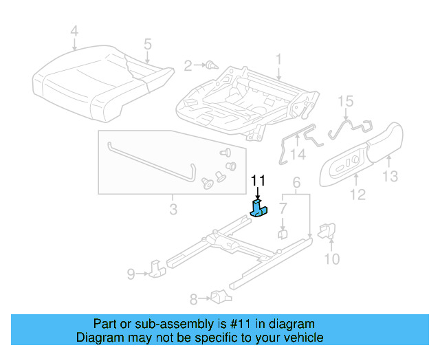 Track End Cover 8P0-881-348-B-01C - View 8