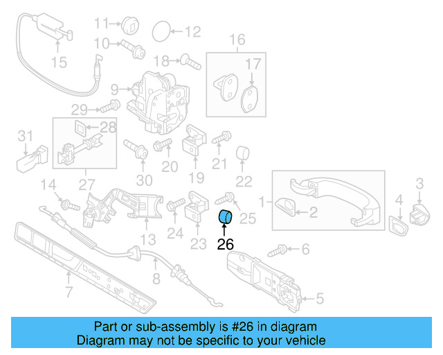 Hinge Bolt N-909-305-03 - View 12