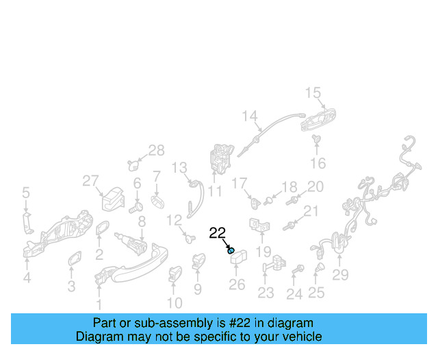 Upper Hinge Dust Cap 8T0-837-947 - View 66