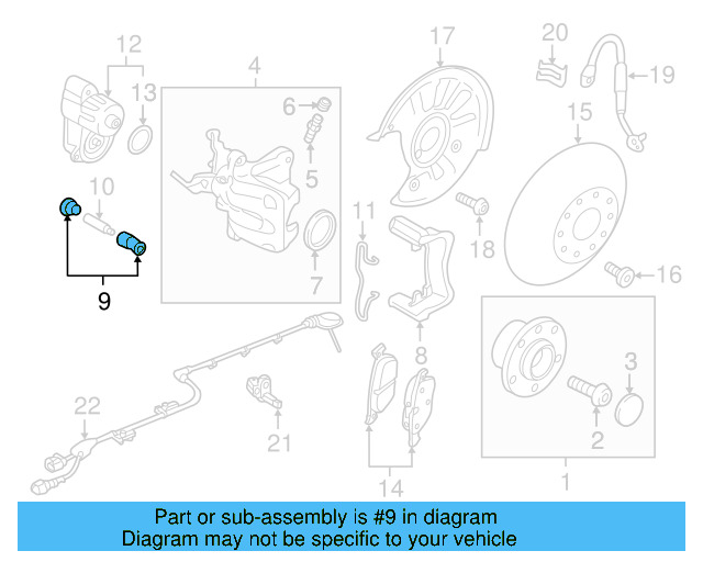 Disc Brake Caliper Pin Bolt WHT-010-085 - View 27