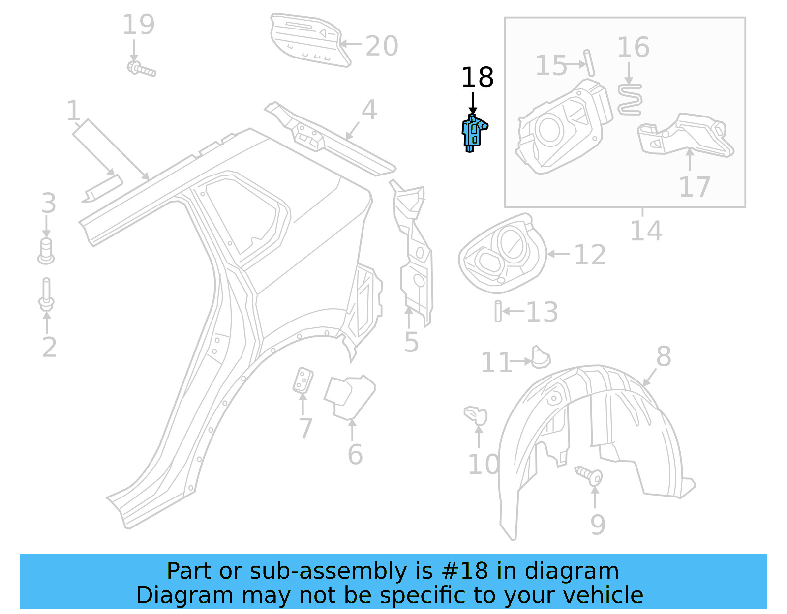 Actuator 8V0-862-159-A - View 13