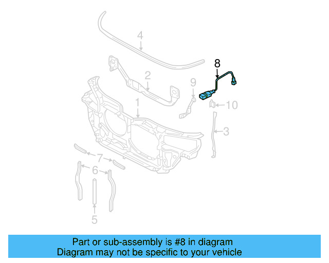 Ambient Temp Sensor 8Z0-820-535 - View 14