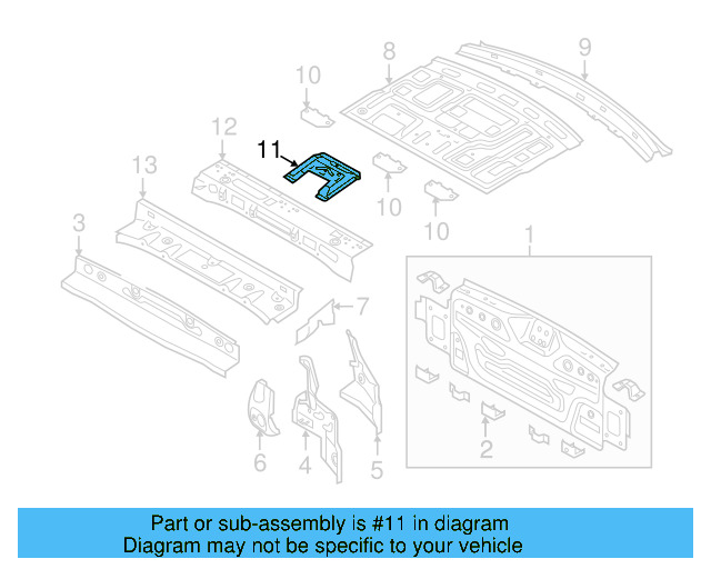 Reinforcement 561-813-332-A - View 5