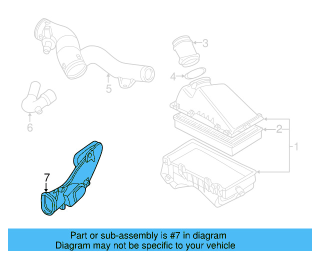 Intake Pipe 1J0-129-609-B - View 10
