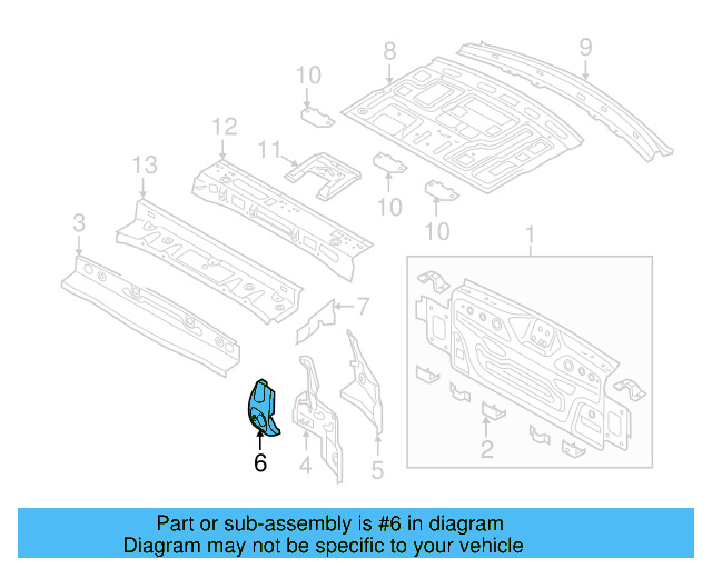 Tail Lamp Pocket 561-813-328 - View 3