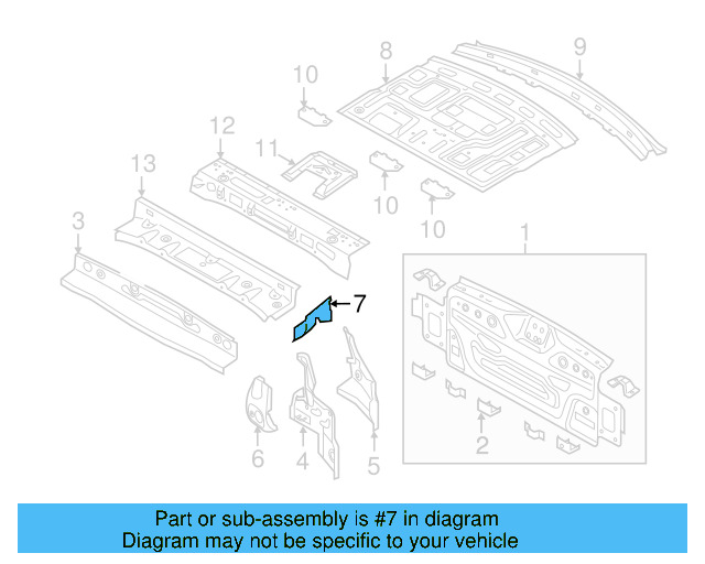 Filler Plate 561-813-393 - View 3