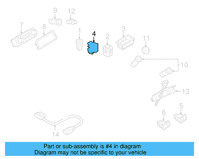 Prk Brake Switch 7P1-927-225-A-ZJU