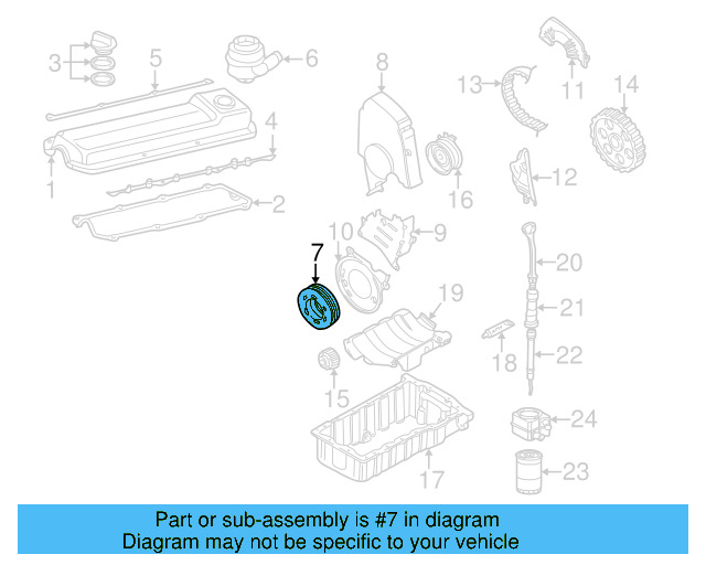 Vibration Damper 06A-105-243-E - View 2