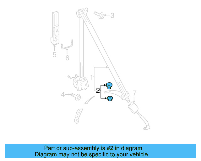 Retractor Assembly Bolt N-989-903-02 - View 7