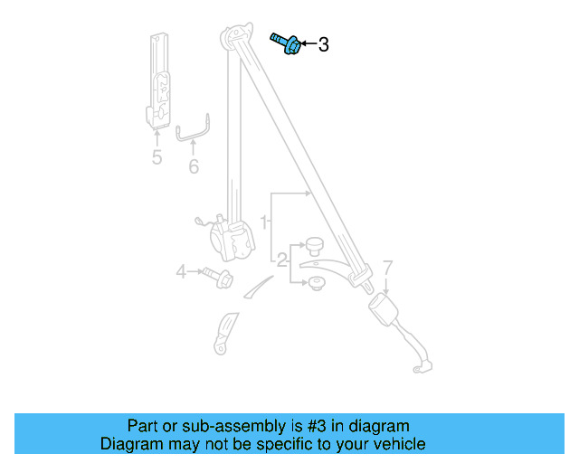 Retractor Assembly Upper Bolt N-989-243-01 - View 42