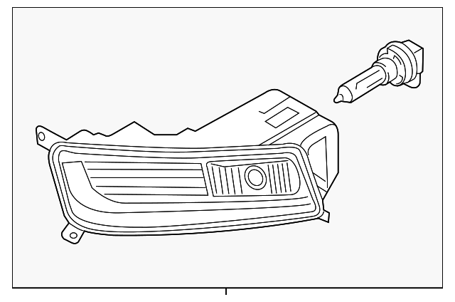 Fog Lamp Assembly 3C8-941-699