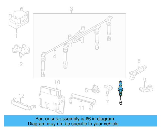 Spark Plug 101-905-600-C - View 31