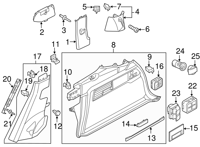 Power Outlet 1K0-919-309 - View 91