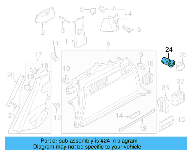Power Outlet 1K0-919-309 - View 95