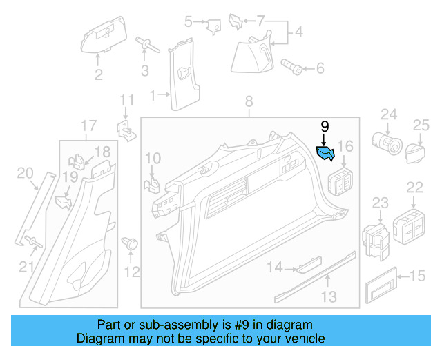 Power Outlet 1K0-919-309 - View 90