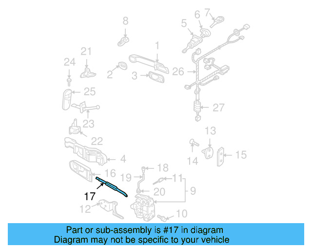 Lock Cable 1C0-837-085-F - View 4