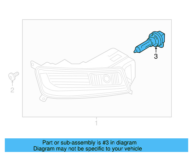 Fog Lamp Bulb N-105-295-01 - View 25