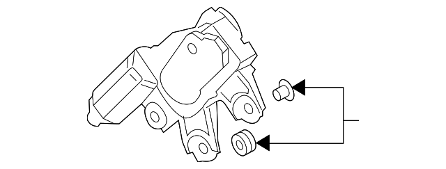 Wiper Motor 7L0-955-712-C - View 2