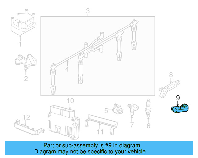 Knock Sensor 030-905-377-D - View 48