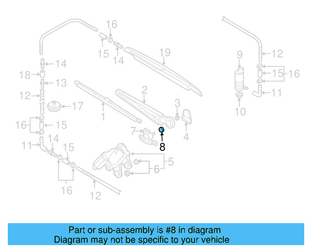 Shaft Assembly Nut N-021-284-5 - View 2