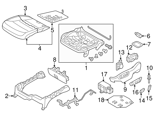 Knob 7P6-959-818-A-QWA - View 20