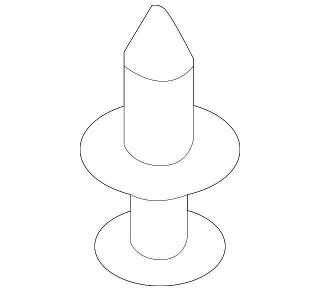 Wheel Opening Molding Retainer Clip 3C0-853-585 - View 63