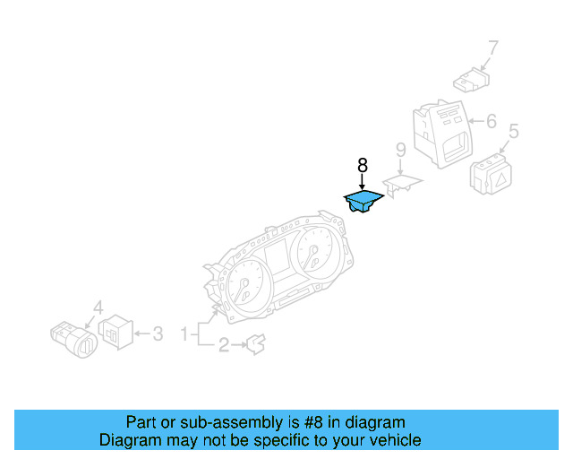 Sunlight Sensor 5G0-907-451-C - View 4