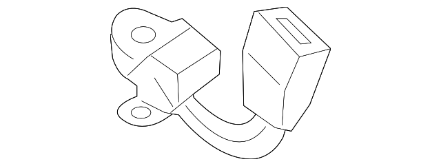 Center Buckle 1J0-857-495-C-FCN - View 3