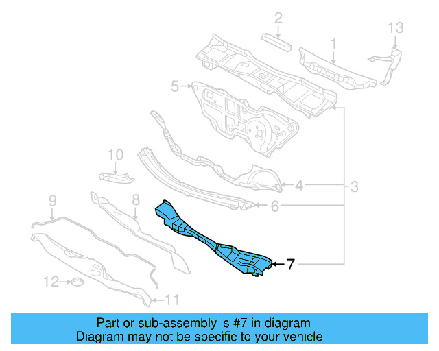 Reinforced Plate 1Y0-803-153-B - View 7