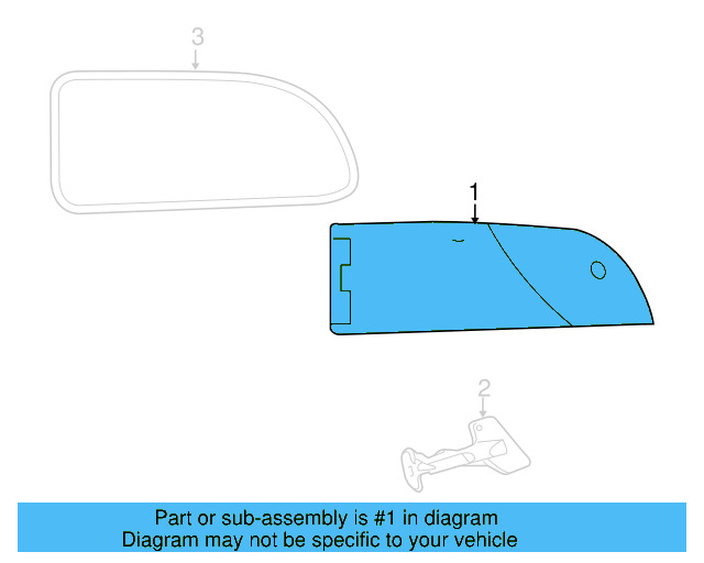 Side Glass 7B0-845-318