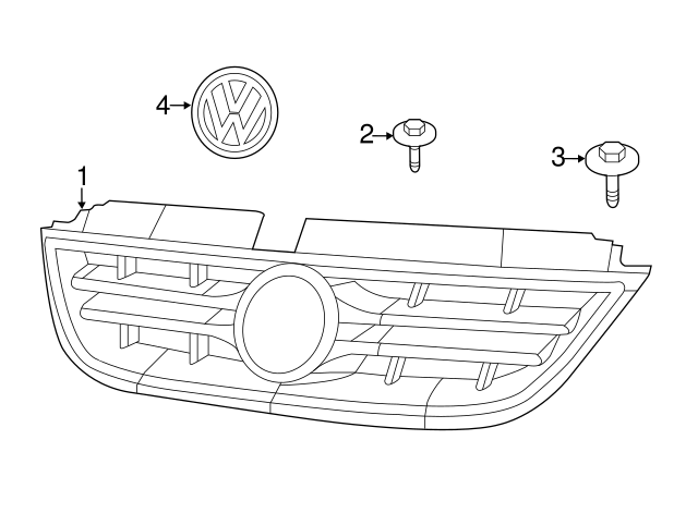 Grille 7B0-853-653-B