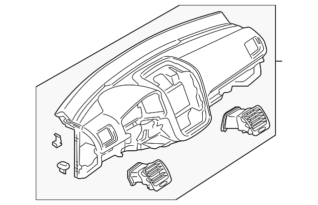 Instrument Panel 5K1-857-001-B-81X - View 8