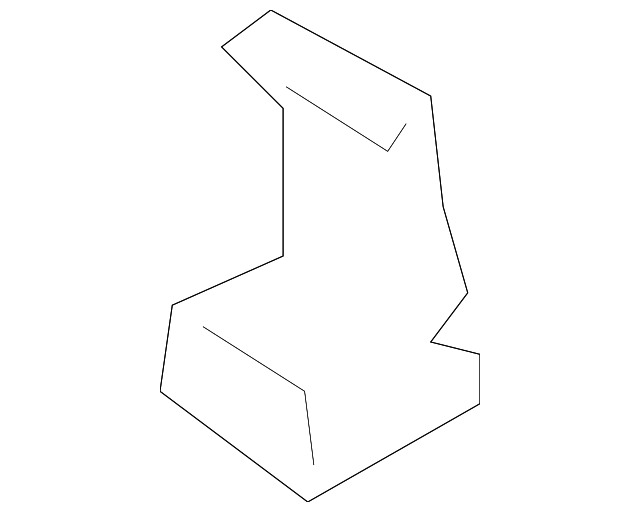 Instrument Panel Trim Panel Clip 1K0-867-961 - View 3