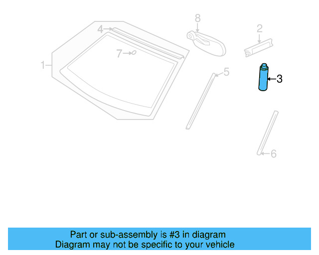 Windshield Adhesive Kit D-181-802-M1 - View 3