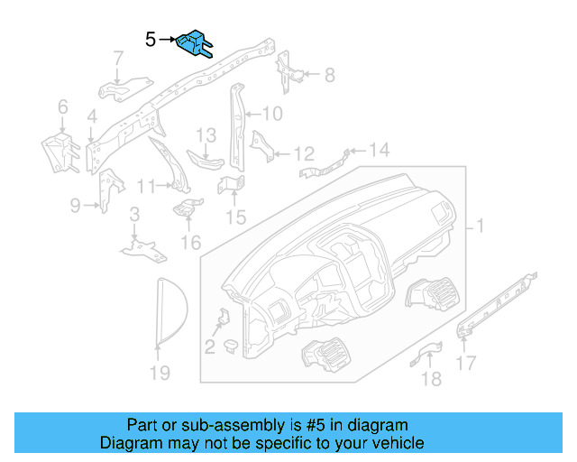Bracket 1K1-857-022-D - View 29