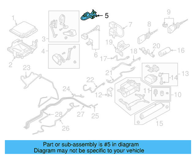 Accelerometer 7L0-907-674-C - View 6
