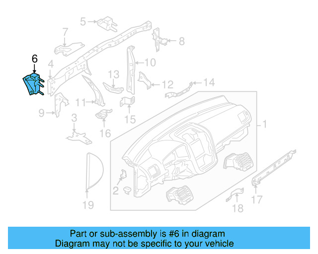 Bracket 1K1-857-021-D - View 41