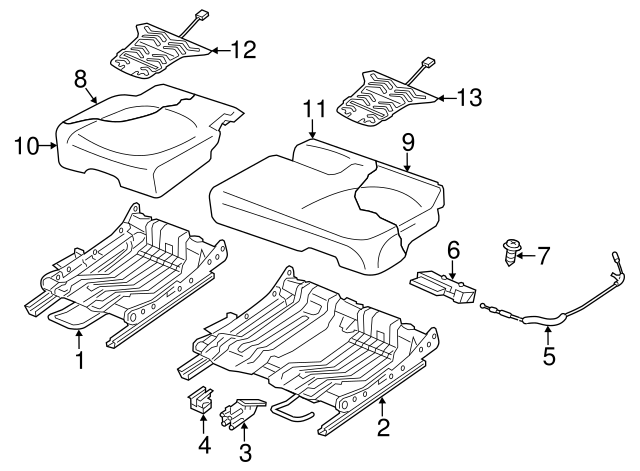 Release Handle Screw N-909-302-01