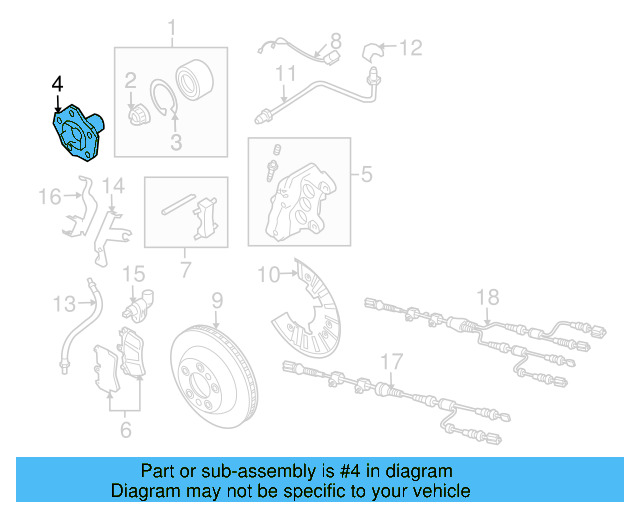 Front Hub 7L0-501-655-B - View 9