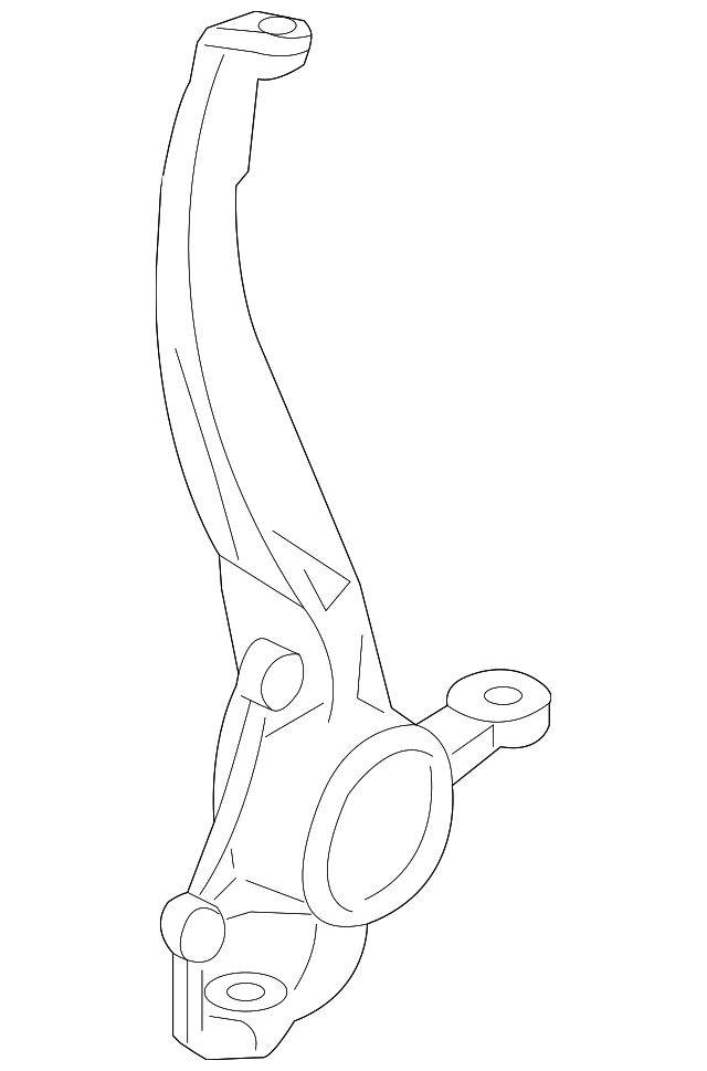 Steering Knuckle 7L0-407-258-A - View 3