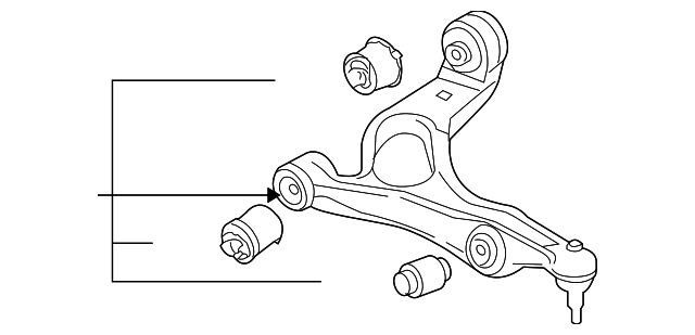 Lower Control Arm 7L0-407-152-H