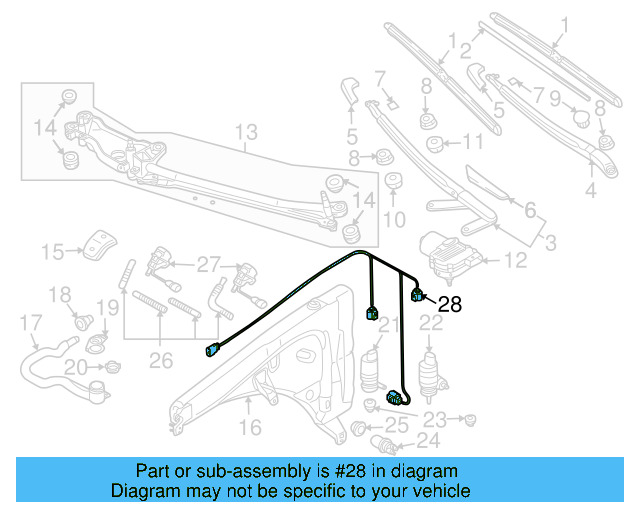 Wire Harness 7L0-971-767-A - View 2