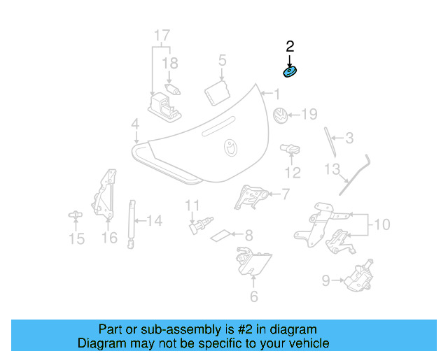 O'head Lamp Bulb N-017-753-5 - View 130