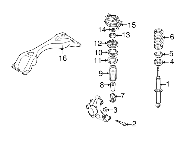 Strut Dust Shield 7L0-412-137