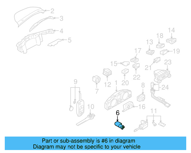 Ambient Temp Sensor 1J0-919-379-A - View 34