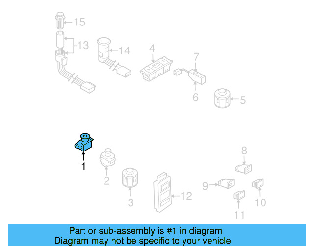 Ignition Switch 3D0905865H - View 5
