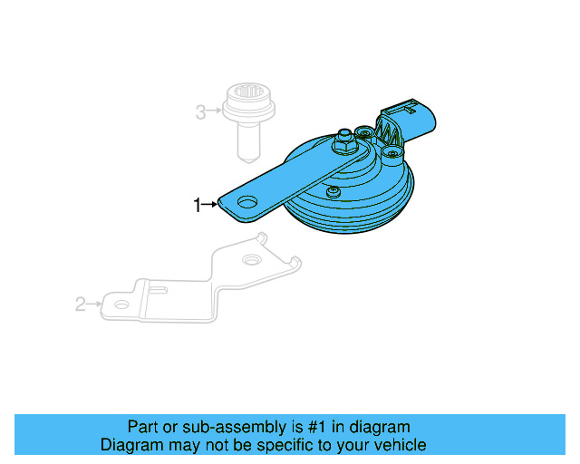 High Note Horn 5C0-951-223-C - View 42